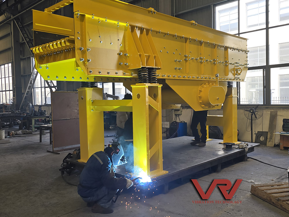 grizzly bar vibrating feeder