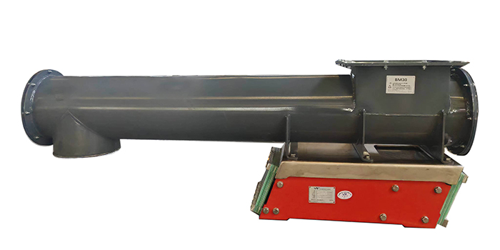 compact vibrating tube feeder