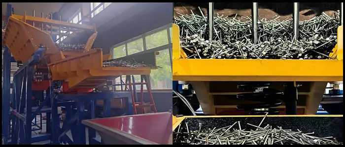 Heavy-duty vibrating feeder for sand and gravel in building materials workshop