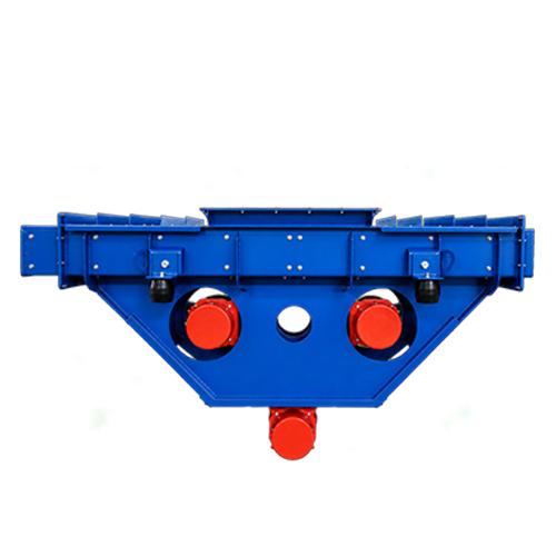Two-way vibrating conveyor