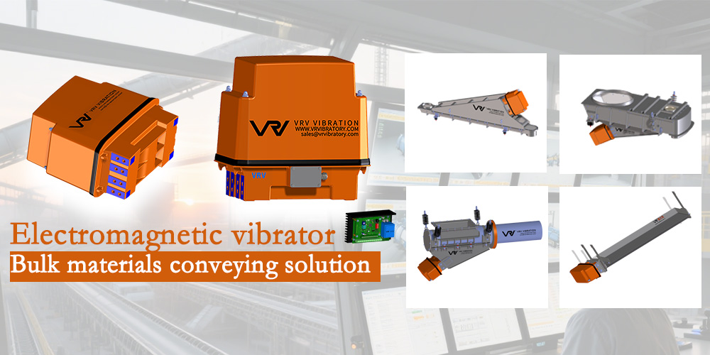 Vibradores electromagnéticos para alimentadores vibratorios