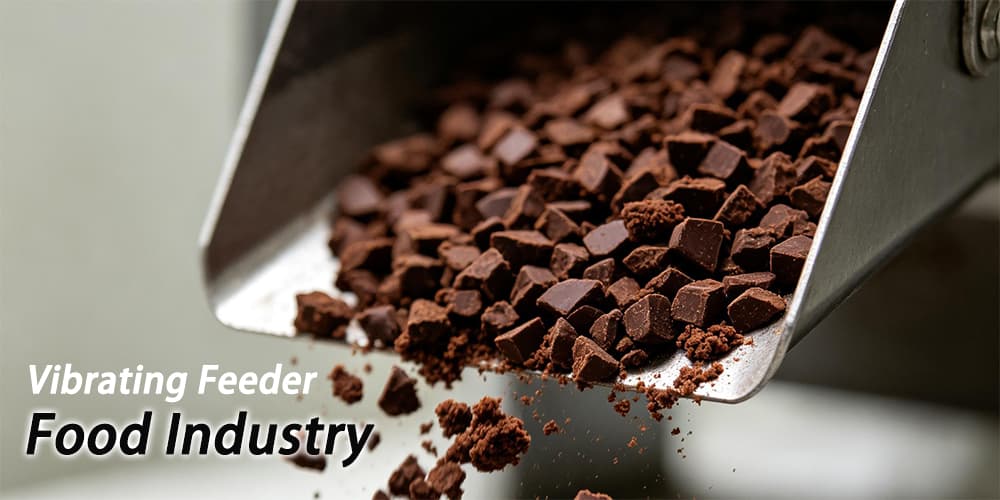 Pequeño alimentador vibratorio electromagnético: solución ideal para el manejo de trozos de chocolate en la producción de alimentos