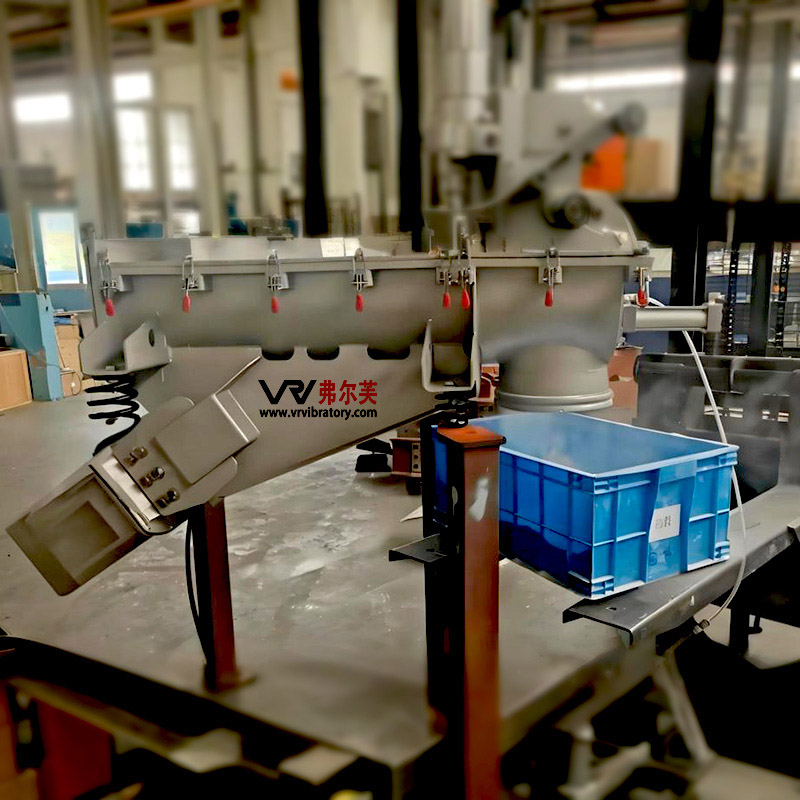 Alimentador vibratorio electromagnético de tubo inoxidable para la industria alimentaria
