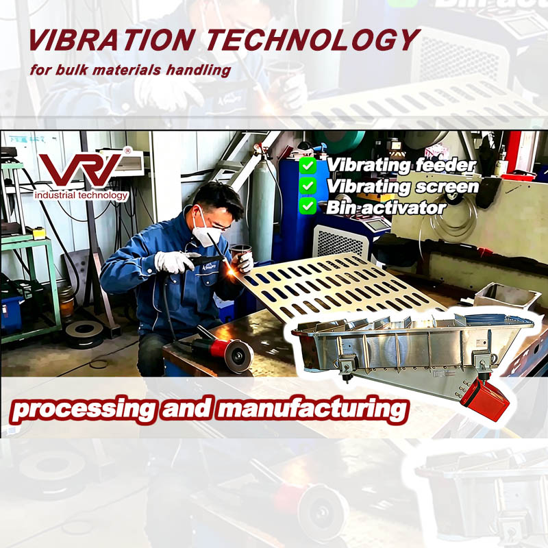 Nuestro proceso de producción | Equipos vibratorios VRV de alta calidad