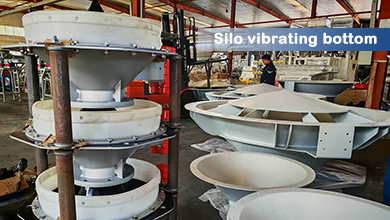El fabricante chino de fondo vibratorio para silos ofrece una solución para la descarga de silos.